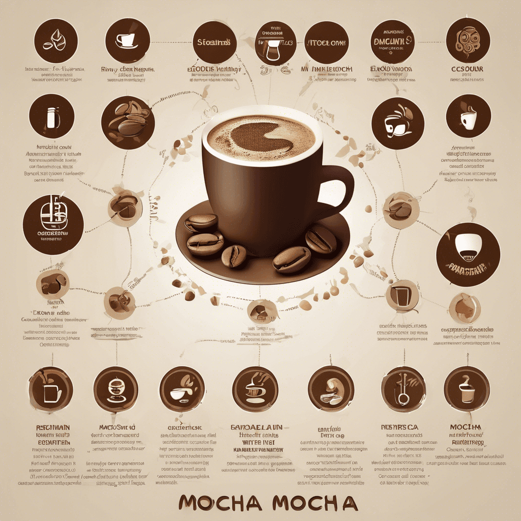 Infographie des bienfaits du café moka